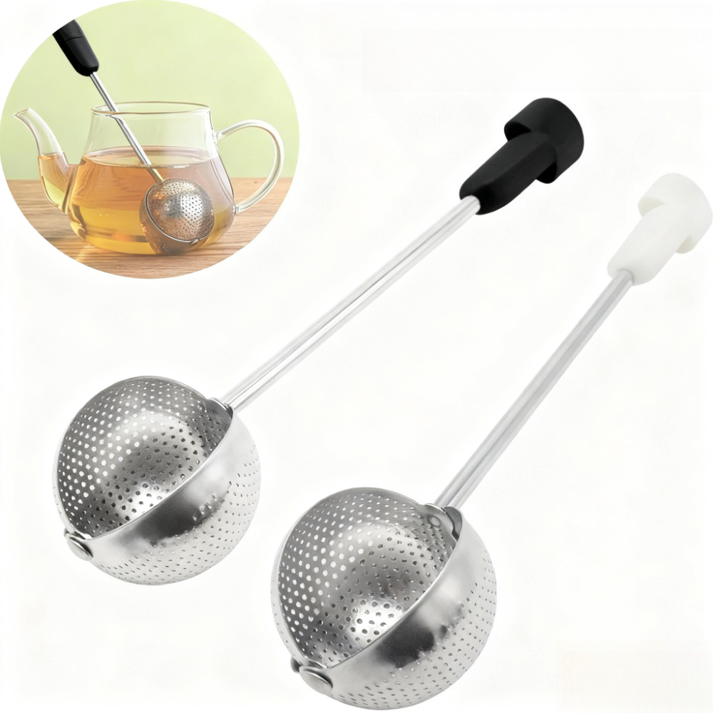 Loose Leaf Tea Infuser - 스테인리스 스틸 메쉬 트위스트 티볼 인퓨저