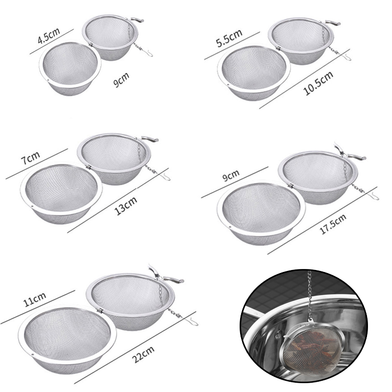 1-5개입 차 여과기 스테인리스 스틸 메쉬 티볼 차 여 - Loose Leaf Tea Infuser 리뷰 및 가격
